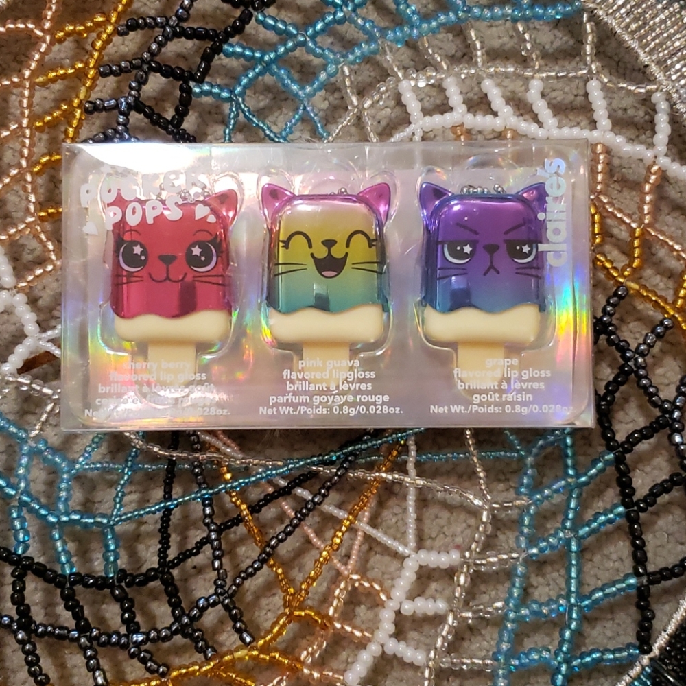 Cute Cat Popsicle Lip Balm